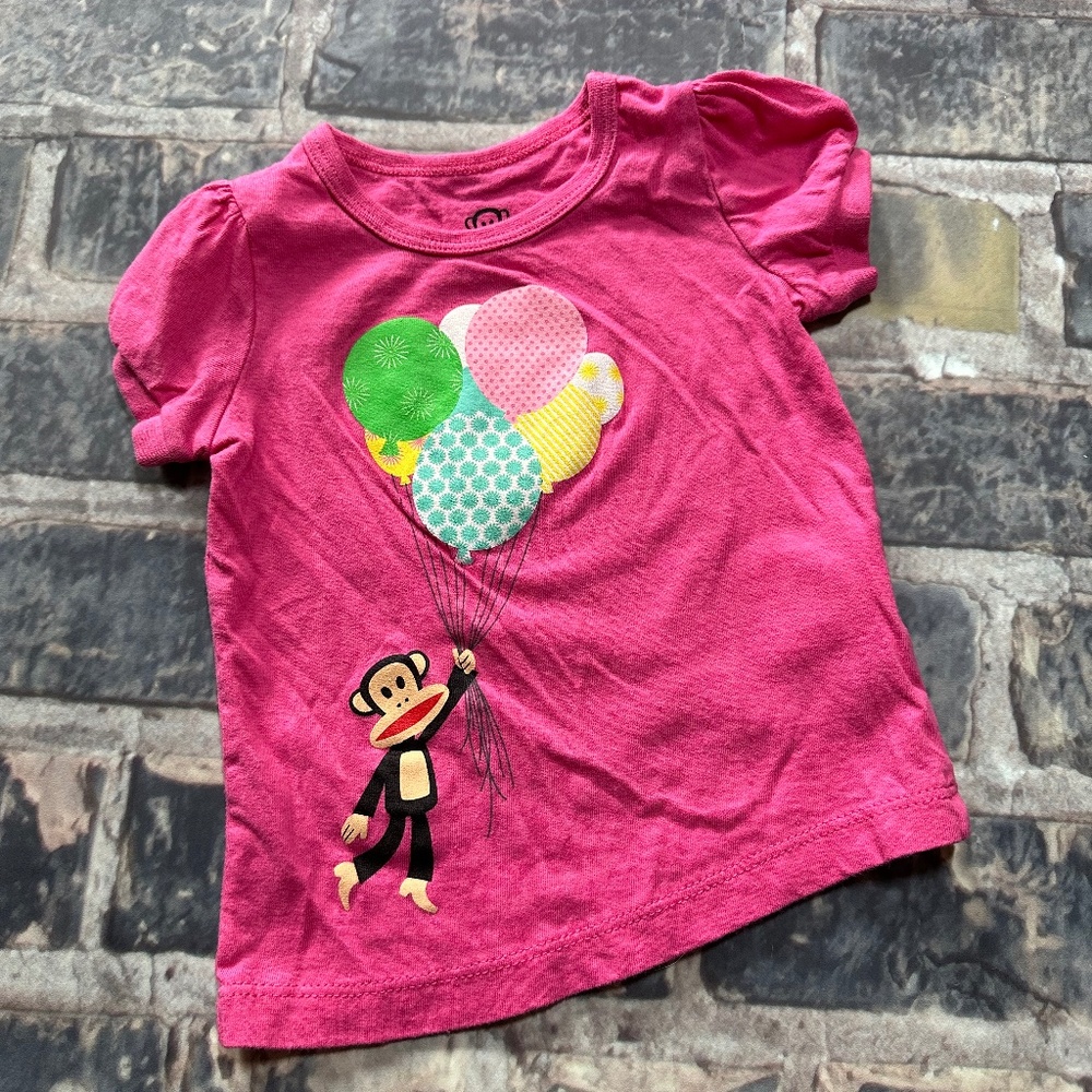 Paul Frank sock monkey toddler tee, size 18 months